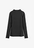 Geripptes Langarmshirt, bonprix