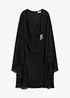 Minikleid mit Cape aus feinem Chiffon, bonprix