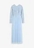 Maxikleid mit Paillettenstickerei, bonprix