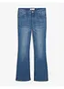 Jean bootcut taille mi-haute, extensible, bonprix