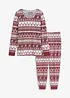 Pyjama aus reiner Bio-Baumwolle, bonprix
