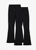 Thermo-Leggings Bootcut (2er Pack), bonprix