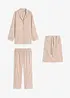 Pyjama en flanelle avec pochette cadeau, bonprix