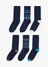 Socken mit Bio-Baumwolle (6er Pack), bonprix