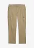 Regular Fit Stretch-Thermo-Cargohose, Straight, bonprix