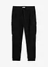 Cargohose in Fleece-Qualität, Regular Fit, bonprix