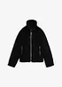 Fellimitat-Jacke aus Teddyfleece, bonprix