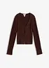 Feinstrickjacke aus Federgarn, bonprix