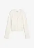 Feinstrickjacke aus Federgarn, bonprix