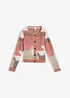 Gemusterte Strickjacke mit Knopfleiste, bonprix