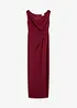 Robe col Bardot en crêpe texturé, bonprix