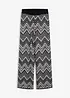 Pantalon en maille, bonprix