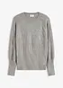Pullover mit Strass-Applikation, bonprix