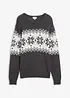 Norweger-Pullover aus reiner Baumwolle, bonprix