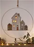 Décoration à suspendre LED maisons, bonprix