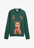 Pullover mit Weihnachtsmotiv, bonprix