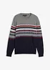 Norweger Pullover mit reiner Baumwolle, bonprix