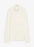 Rollkragenpullover aus weichem Kaschmir-Mix, bonprix