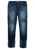Regular Fit Schlupf-Sweat-Jeans, Straight, bonprix