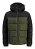 JJ REBEL Puffer-Jacke aus reiner Baumwolle, J&J Rebel