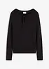 Grobstrick-Pullover mit Bindelösung, bonprix