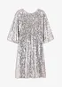 Paillettenkleid mit Schleifendetail, bonprix