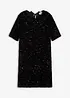 Minikleid mit Glanzoptik, bonprix