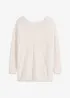 Longpullover aus weichem Federgarn, bonprix
