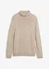 Pull col roulé, bonprix
