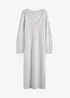 Robe midi oversize en maille, bonprix