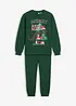 Sweatshirt und Sweathose aus reiner Baumwolle (2-tlg.Set), bonprix