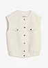 Blazerweste mit Wollanteil, bonprix