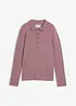 Poloshirt mit Woll-Anteil, bonprix