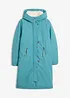Wintermantel mit Teddyfell in der Kapuze, bonprix