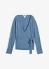 Wickelstrickjacke mit Merinowolle, bonprix