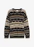 Grobstrick-Pullover aus reiner Baumwolle, bonprix