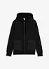 Kapuzen-Sweatjacke mit Teddyfutter, bonprix