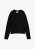 Grobstrick-Pullover mit Zopfmuster, bonprix