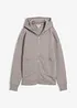 Sweat zippé oversize, bonprix