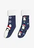 Kuschelsocken mit Teddyfutter (2er pack), bonprix