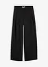 Bundfaltenhose mit Bequembund und Schlitz, bonprix