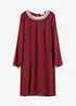 Chiffonkleid mit Strassstein-Applikation, bonprix