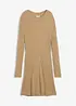 Mini-Strickkleid aus softem Viskose-Mix, bonprix
