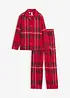 Flanell Pyjama aus weicher Baumwolle (2.tlg.Set), bonprix