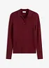 Ripp-Strickpullover aus Viskose-Mix, bonprix