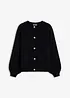 Strickjacke mit dekorativen Knöpfen, bonprix
