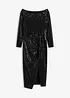 Midikleid mit Pailletten, bonprix