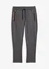 Pantalon de jogging en coton avec poches zippées pratiques, bonprix