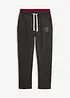 Jogginghose aus reiner Baumwolle mit sportiven Details, bonprix