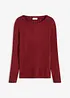 Gerippter Oversize-Pullover, bonprix